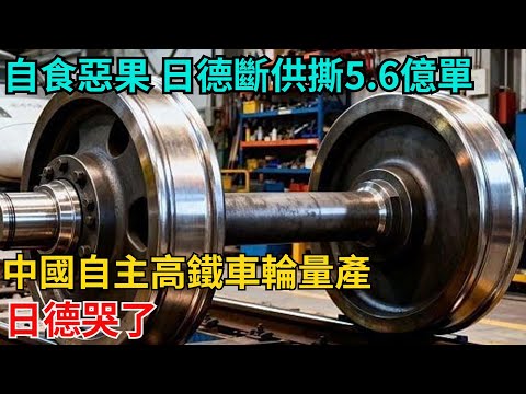 自食惡果！日德斷供撕5.6億單，中國自主高鐵車輪量產，日德哭了【近代風雲志】#歷史#傳奇人物#近代奇聞#爆歷史#舊時風雲#近代歷史#近代名人#奇聞