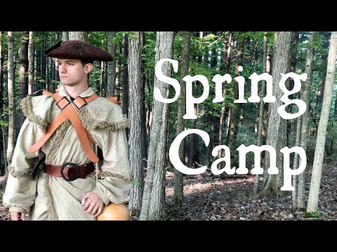 I camped in a plague of cicadas in the 1700s – 18th Century Camping