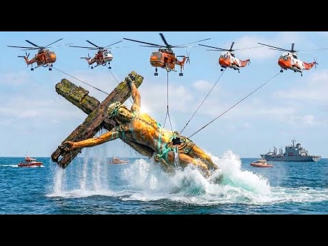 Miraculous Restoration: 700-Year-Old Sacred Crucified Christ Statue Recovered from the Ocean Floor