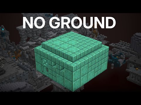I Tried To Beat Minecraft Without Ground