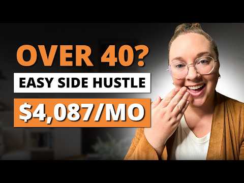 Easiest Digital Side Hustle for Women over 40 ($4,087/mo)
