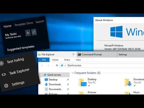 Windows 10 build 15017: Unreleased Features - Installation and Exploration