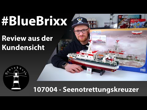 I wanted to freak out, but then... BlueBrixx Pro 107004 - DGzRS sea rescue cruiser
