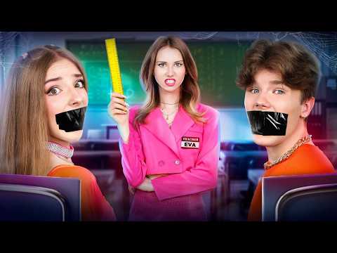 Die böseste Lehrerin der Welt entlarvt! Mein Vater hat sich in die schlechteste Lehrerin verliebt