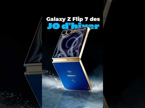 Le smartphone Samsung ultra rare spécialement conçu pour les JO d’hiver #samsung #jo #shorts