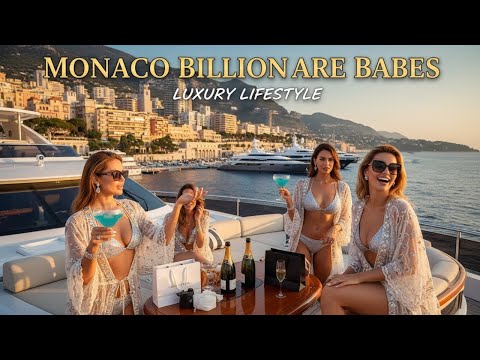 MONACO LADIES BEST SUPERCAR ARRIVALS & BILLIONAIRE LUXURY LIFESTYLE