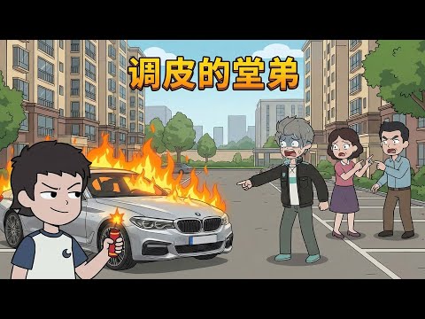 小堂弟爱往我车上扔鞭炮，不到两天我就补了四次胎，叔婶笑着说跟孩子计较什么，我反手把车位让给临时停车的宝马车主！