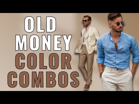 5 Classic Color Combos OLD MONEY Men Swear By