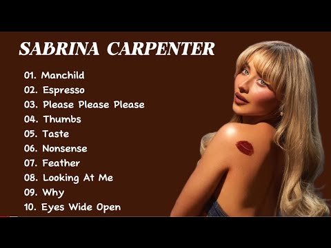 SABRINA CARPENTER FULL ALBUM 2025 | TOP HITS & VIRAL SONG PLAYLIST (with asmr rain)