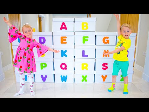 Gaby and Alex Learn the Alphabet | ABC Song