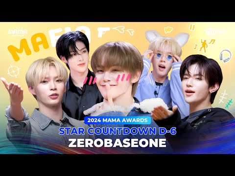 [#2024MAMA] STAR COUNTDOWN D-6 by ZEROBASEONE #PAIDAD