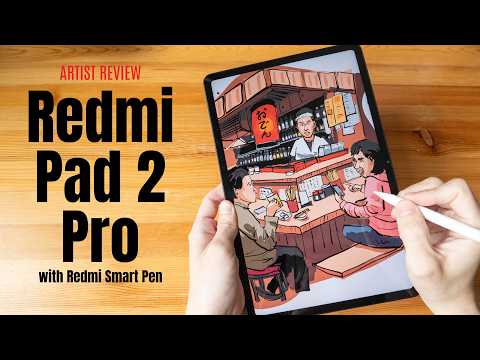 Redmi Pad 2 Pro (artist review): Good tablet, several pen issues
