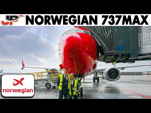 Norwegian 737MAX Cockpit from Sunny Croatia to Stormy Copenhagen