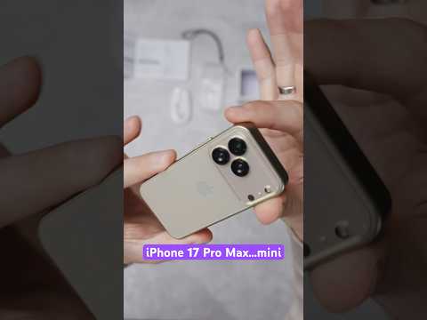 Распаковка нового iPhone 17 Pro Max…🙃