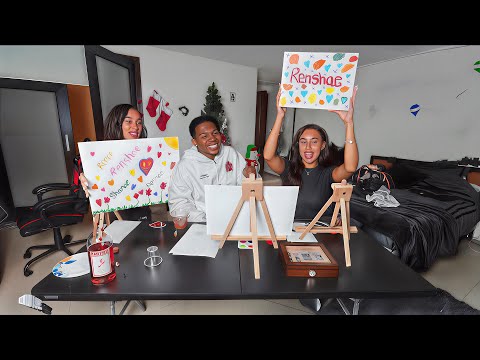 Deshae Frost & British Twins PAINT & SIP!