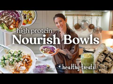 High-Protein Meal Bowls & Home Workouts