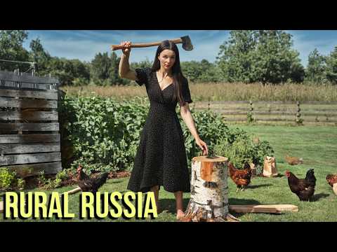Country Girl Life in a SIBERIAN VILLAGE🐻Morning to Night Routine🍓Rural Lifestyle🐄