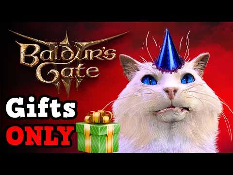 Can You Beat Baldur's Gate 3 Using Only Gifts & Rewards?