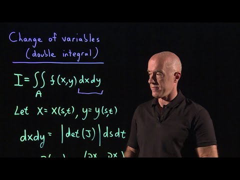 Change of variables (double integral and the Jacobian) | Lecture 31 | Vector Calculus for Engineers