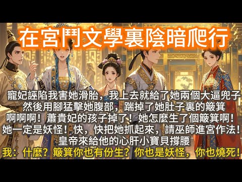 完結沙雕發瘋爽文：在宮鬥文學裏陰暗爬行。穿成宮鬥文學裏被廢的皇后，我在冷宮陰暗爬行。 寵妃誣陷我害她滑胎，我上去就給了她兩個大逼兜子，然後用腳猛擊她腹部，踹掉了她肚子裏的簸箕。