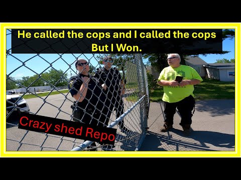 Shed Repo man held hostage