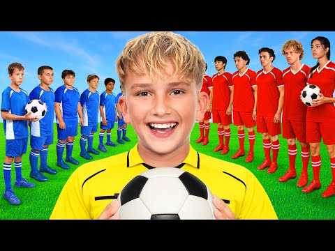 KIDS vs. ADULTS SOCCER CHALLENGE!