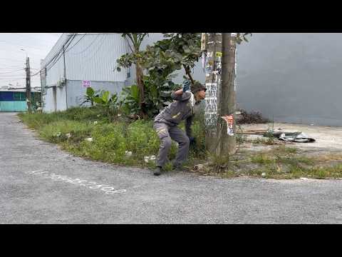 I will bring safety to everyone by cleaning up this overgrown sidewalk