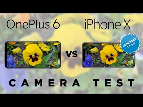 OnePlus 6 vs iPhone X Camera Test Comparison