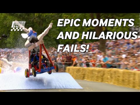 LONDON'S EPIC MOMENTS AND HILARIOUS FAILS #redbullsoapboxrace