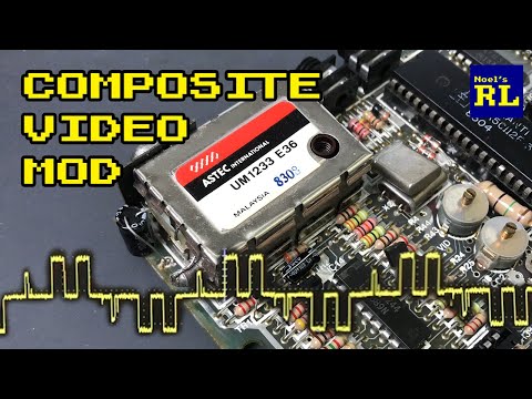ZX Spectrum Composite Video Mod