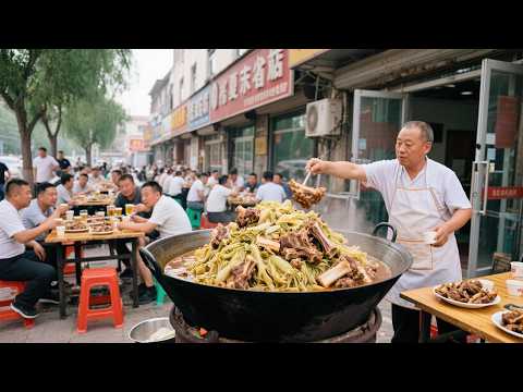 东北最好吃的一道菜，起步价20元开门就排队 50块钱半锅菜半锅肉，除了不让喝酒没毛病【舟小九】