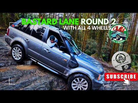 Bastard Lane Round 2 Machynlleth Horse Shoe Lane Range Rover Sport TDV8 L320
