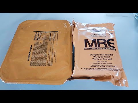 Tasting 2024 US Military MRE (Meal Ready to Eat) Menu NO 9
