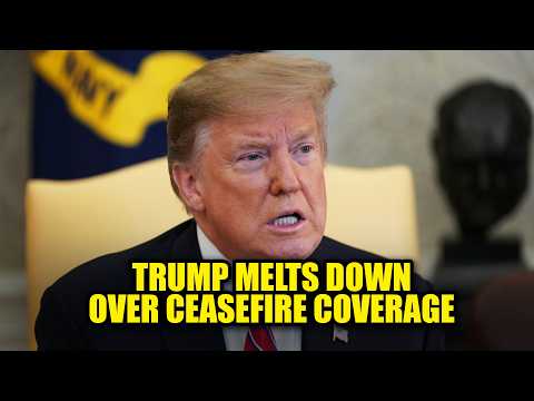Trump FURIOUS Over Ceasefire Coverage, Calls Out CNN