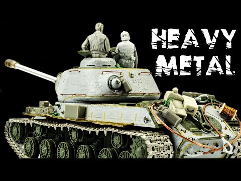 JS-2 Build With EXTREME Cast Steel Textures! (Tamiya 1/35)