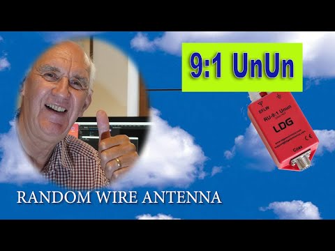 RANDOM WIRE ANTENNAS USING THF LDG 9:1 UNUNS