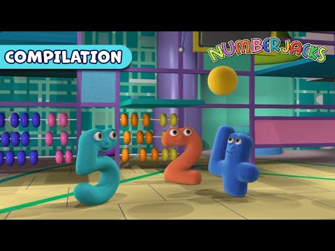 Counting to 10! | Numberjacks Full Episode Collection
