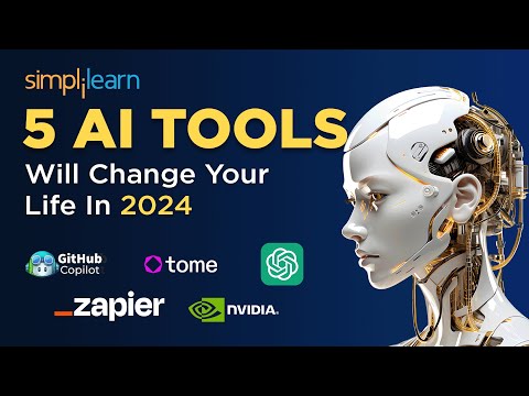 5 Best AI Tools That Will Change Your Life In 2024 | AI Tools For 2024 | Simplilearn