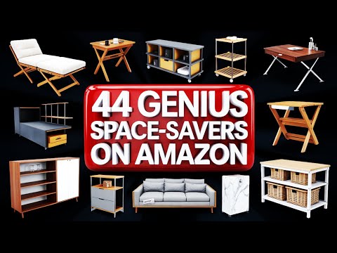 44 Space-Saving Amazon Products You NEED in 2026 (Tiny Apartment Solutions)
