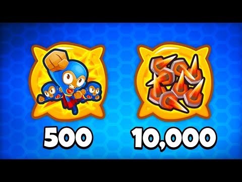 10,000 Road spikes VS 500 Super Monkey Storms (I'm broke now)