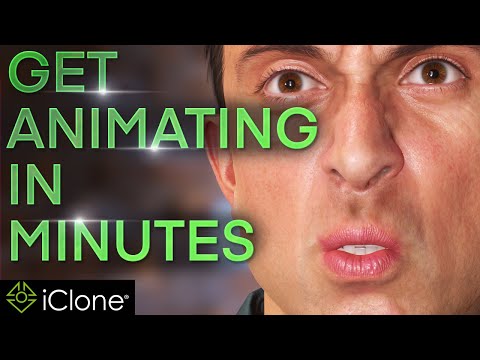 Up and running with Facial animation in minutes (ICLONE)