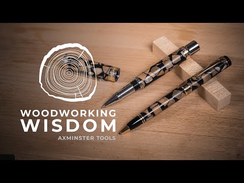 Resin Casting Pen Blanks with Colwin - Woodworking Wisdom