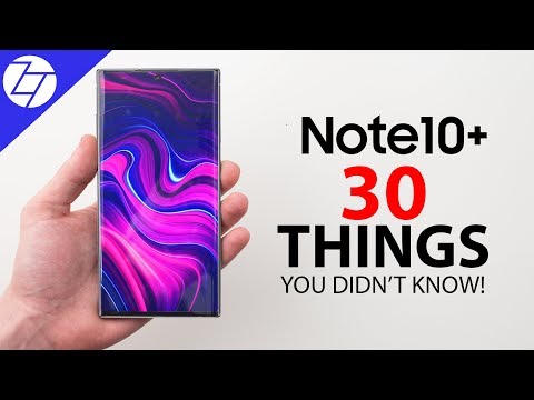 Samsung Galaxy Note 10 - 30 Things You Didn't Know!