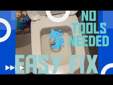 Fix water constantly flowing into your toilet bowl