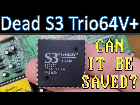 My Childhood S3 Trio64V+ is Dead! Can We Save It?