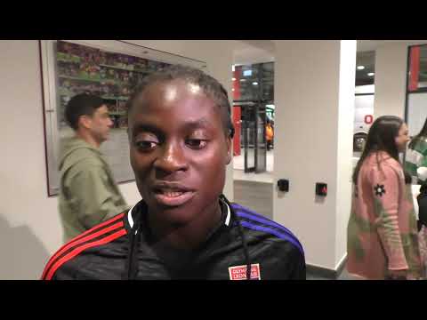 Tabitha Chawinga after Arsenal - Olympique Lyonnais on 19.04.2025
