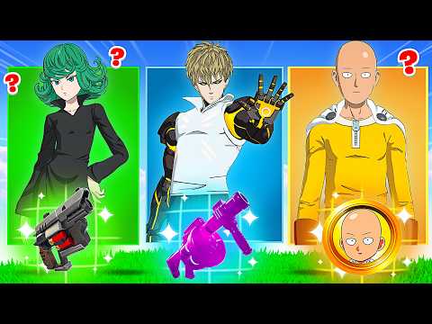 The *RANDOM* ONE PUNCH MAN Boss Challenge! (Fortnite)