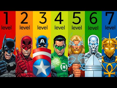 The 7 Levels Of Comics Weapons