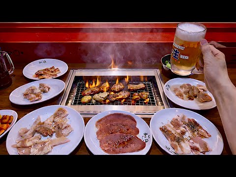 $23 Japanese All-You-Can-Eat BBQ on a Conveyor Belt