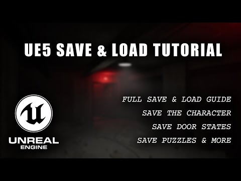 Unreal Engine 5 Save & Load System Tutorial | Save Player, Doors, Keys & More